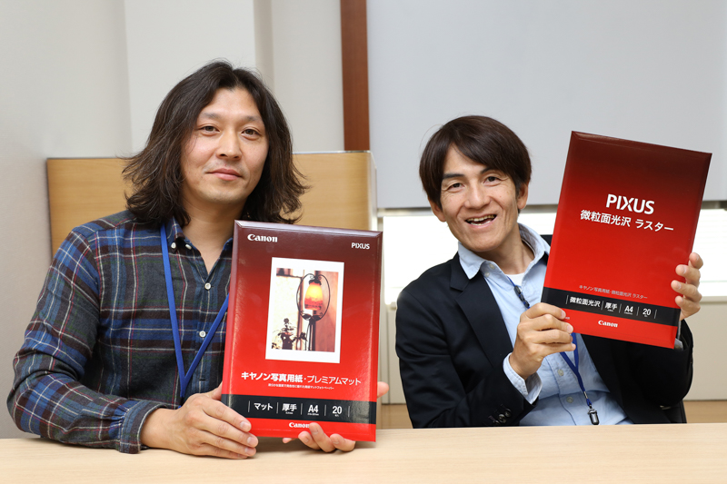 イベントレポート】“ラスター”と“マット”、2つの用紙を存分に試せた