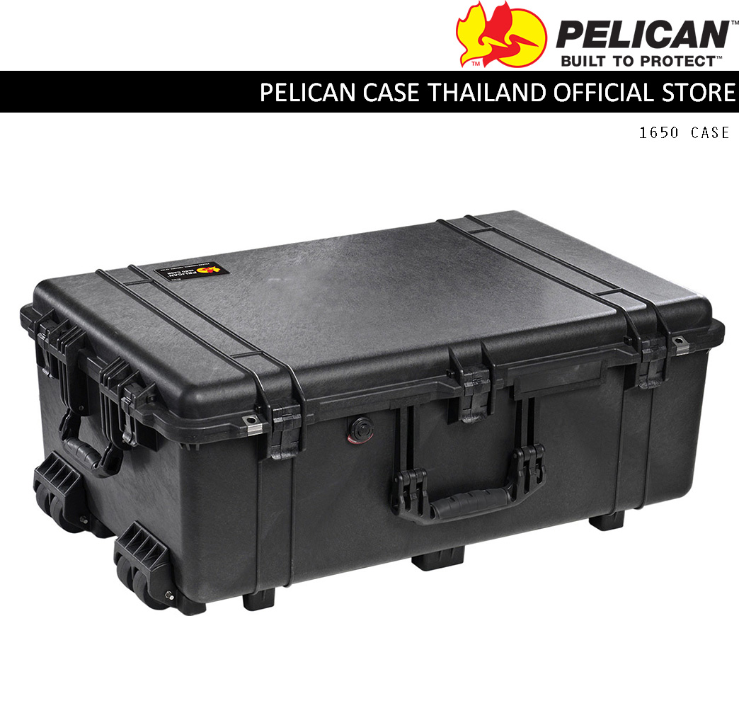 PELICAN 1650 CASE WITH FOAM - BLACK - Pelican Thailand