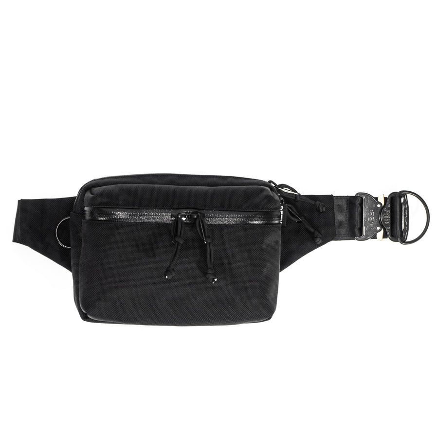 The Parker Fanny Pack 2.0 | Black Ballistic Nylon – DEFY