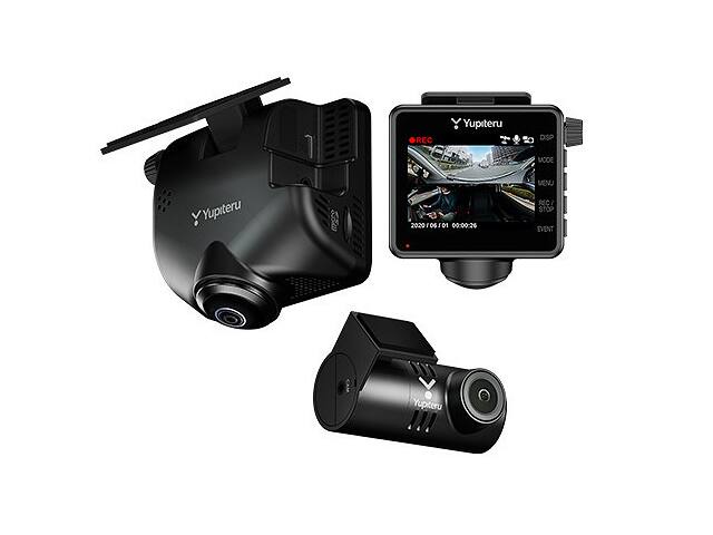 ユピテル 前後2カメラ ドライブレコーダー Q-30R 360°TYPE