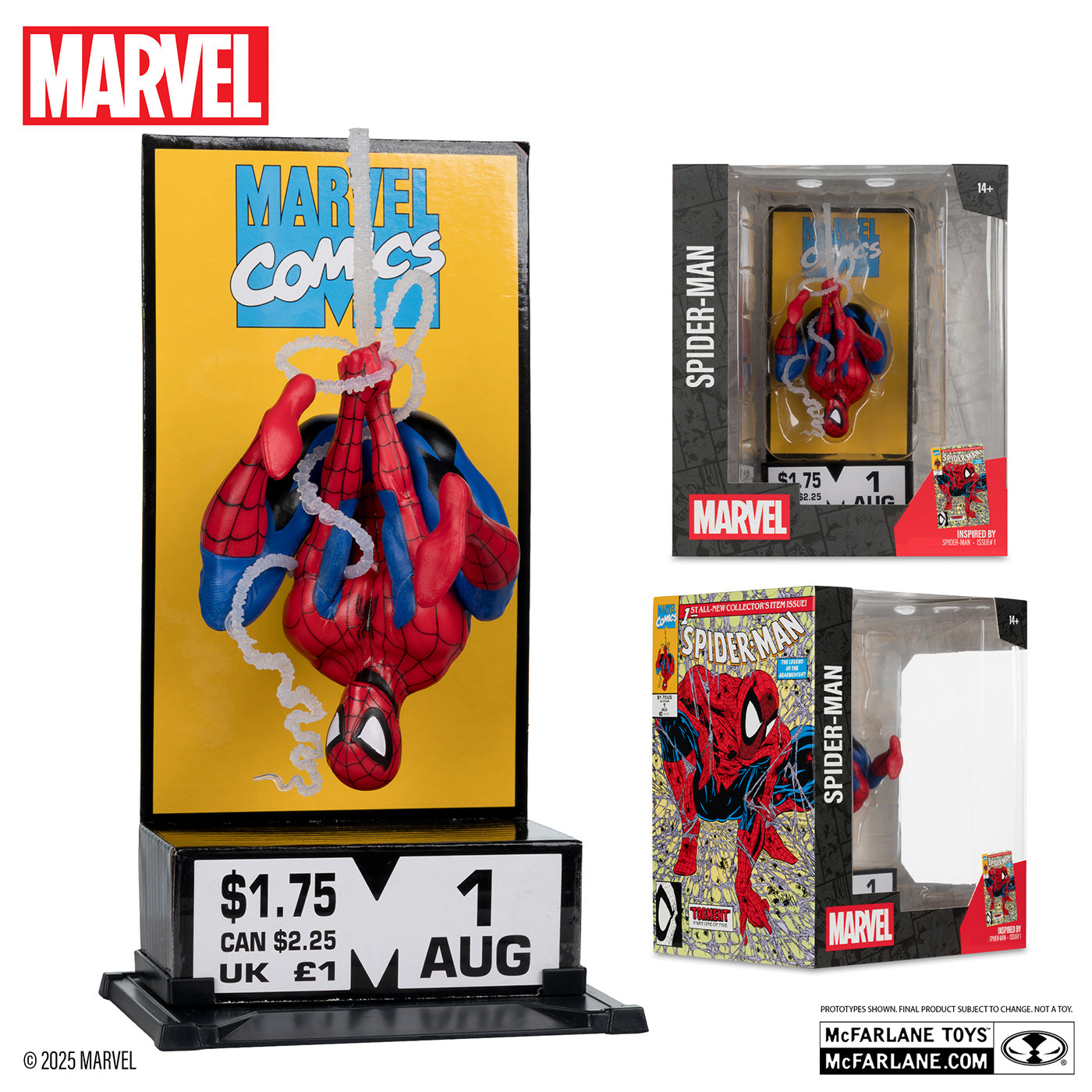 マーベル／MARVEL】 スパイダーマン（コーナーボックス） 1/10スケール