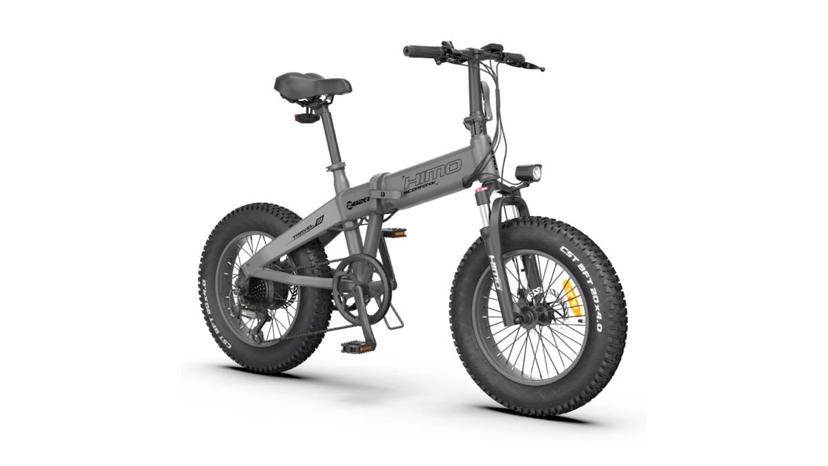 コンパクトなのにオフロードも走行できるHIMOの折りたたみ式電動