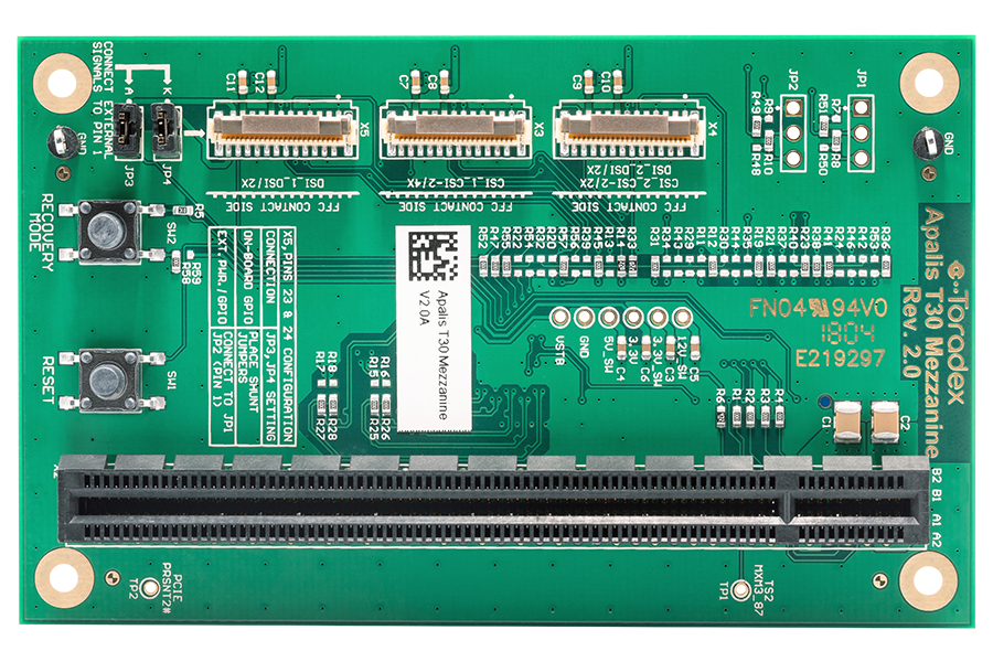 Nvidia Tegra 3 - Apalis T30 Mezzanine Board