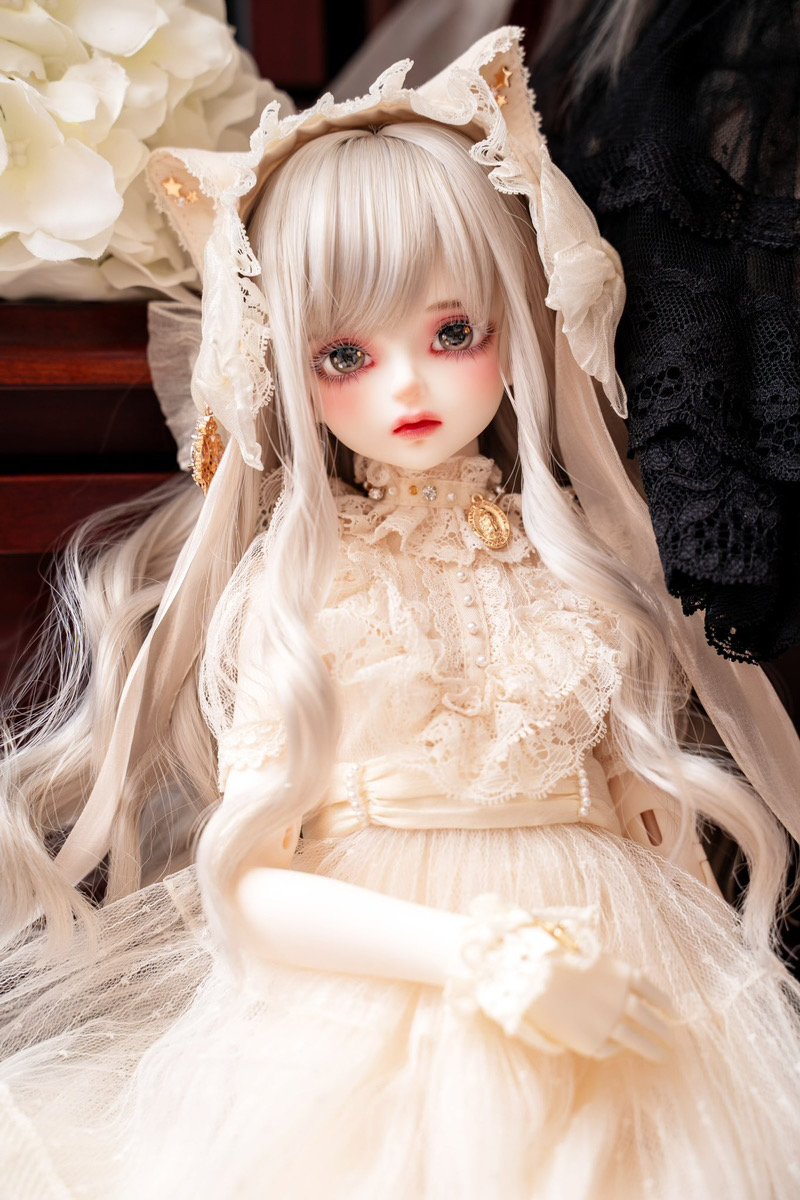 第二次受注】【DOLK×MELODY.C×MYOU DOLL】白猫Zuzana ver. Limited