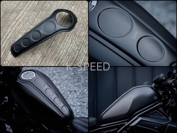 K-SPEED-RB0193J タンクカバー REBEL 250, 300 & 500 DIABOLUS - DOPE