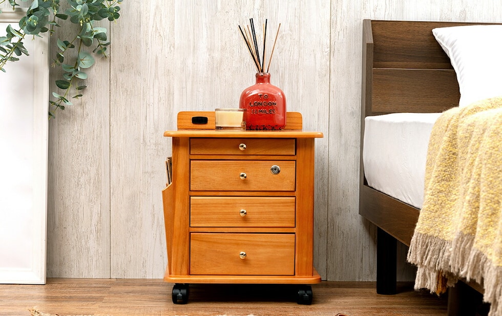 dショッピング |サイドテーブル ベッドサイドテーブル ナイトテーブル