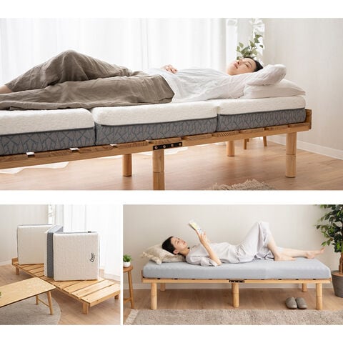 dショッピング |省スペース ベッド＆マットレス セット スリム