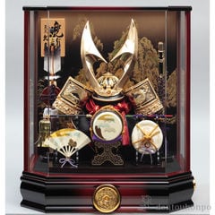 dショッピング |名入れ木札無料 五月人形 兜飾り 取付ケース入り