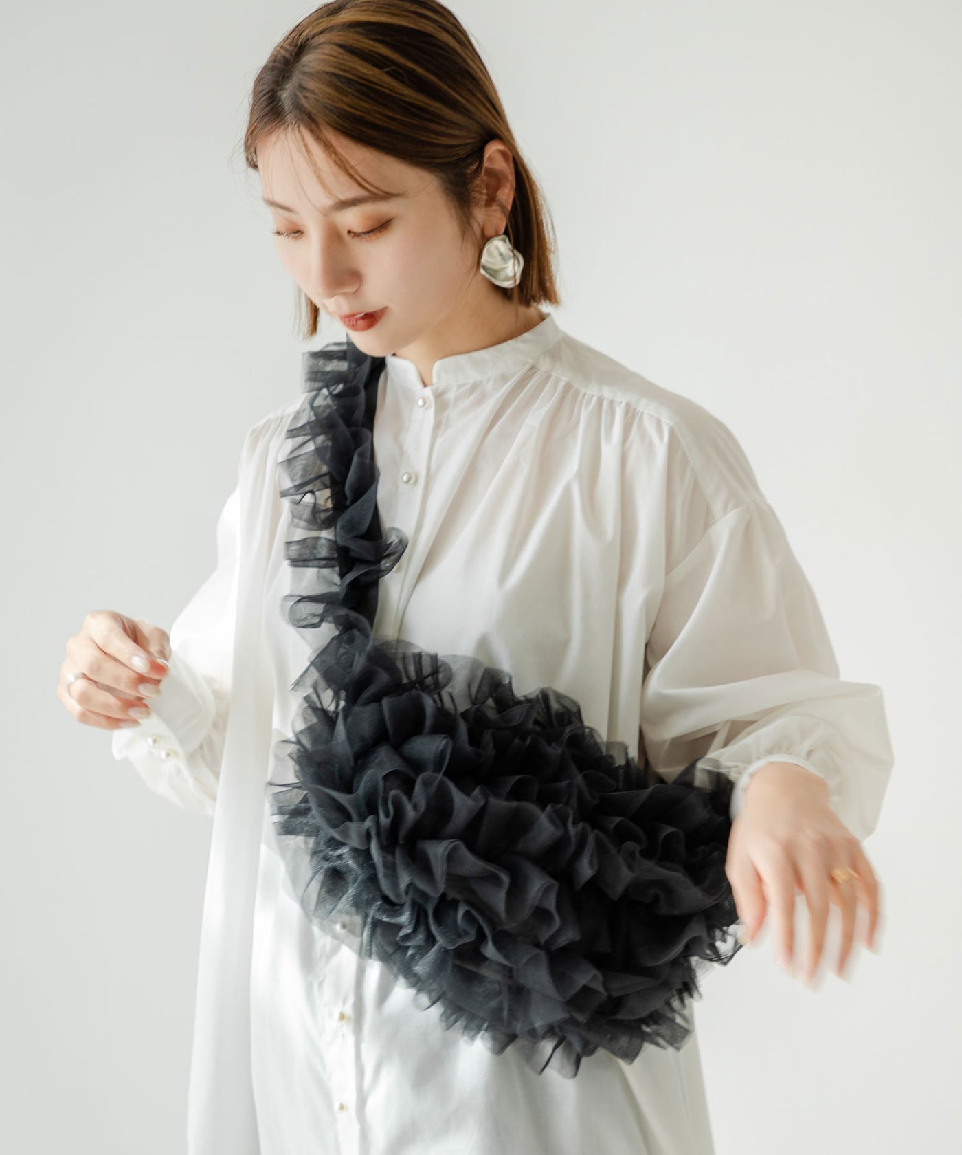 シアーチュールショルダーバッグ – レディースファッション通販の夢