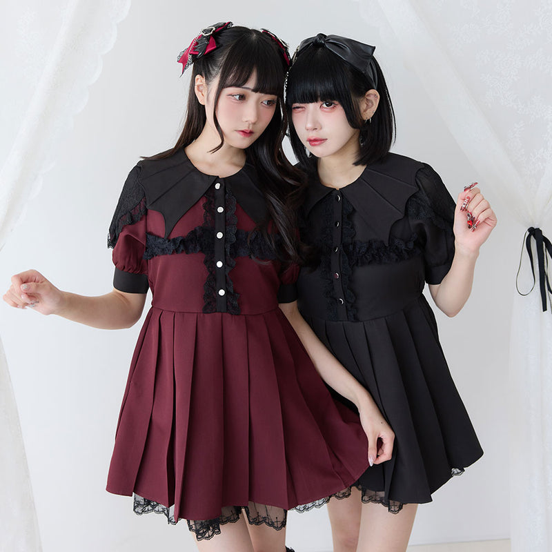 イドラタールテオドール デビルワンピース 付け襟セット イドラタール