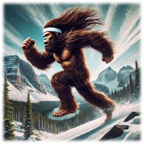 BIGFOOT Running” – ASScoozie Design on Frostbuddy | A Sweet Sip