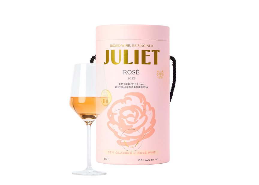Juliette et JustinePetale de Roseワイン