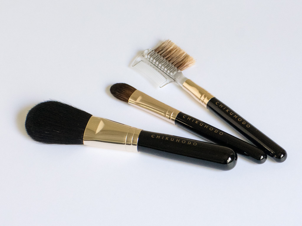 熊野化粧筆 竹宝堂 BR-G5 限定ギフト3点セット: せとうちエリア