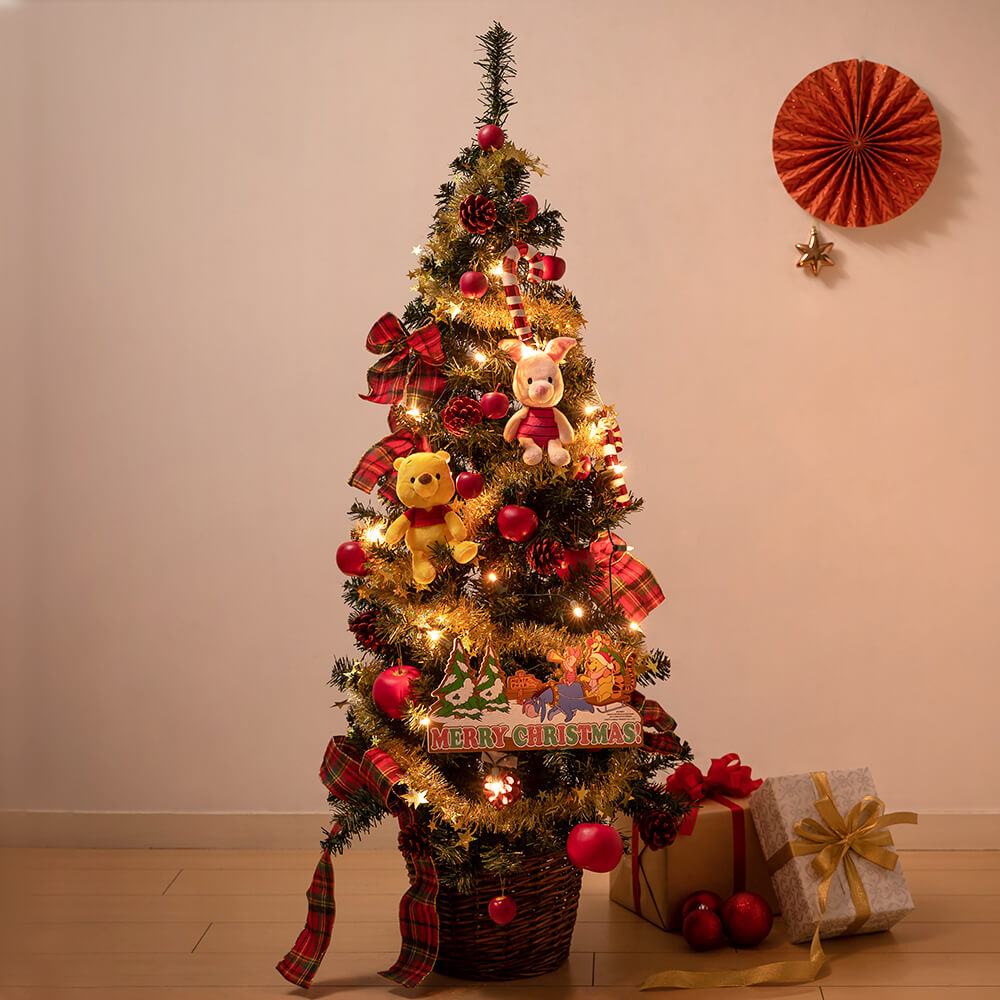 プーさんとピグレットのぬいぐるみつき！イイハナ・ドットコム