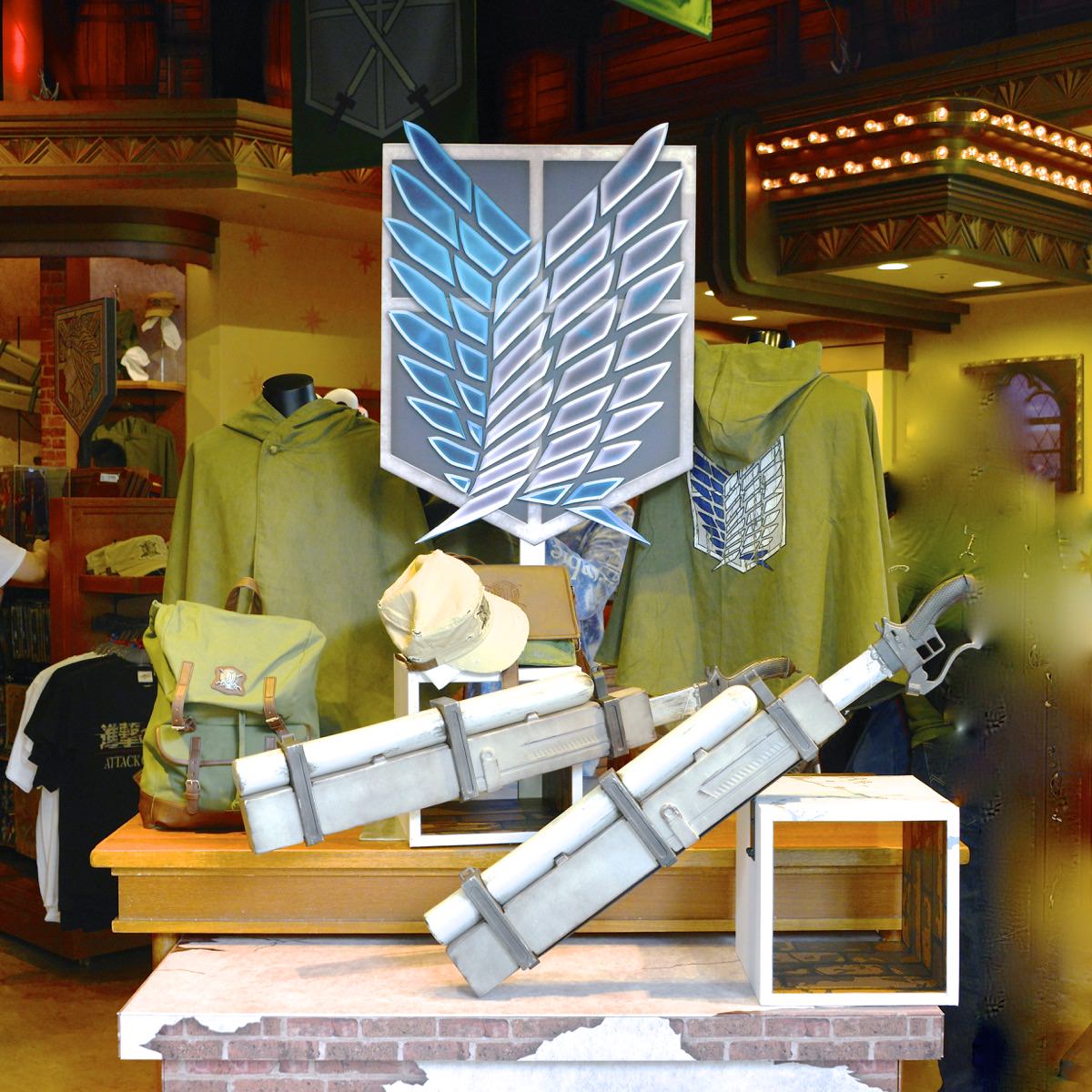 ついにあの立体機動装置が登場！ユニバーサル・スタジオ・ジャパン