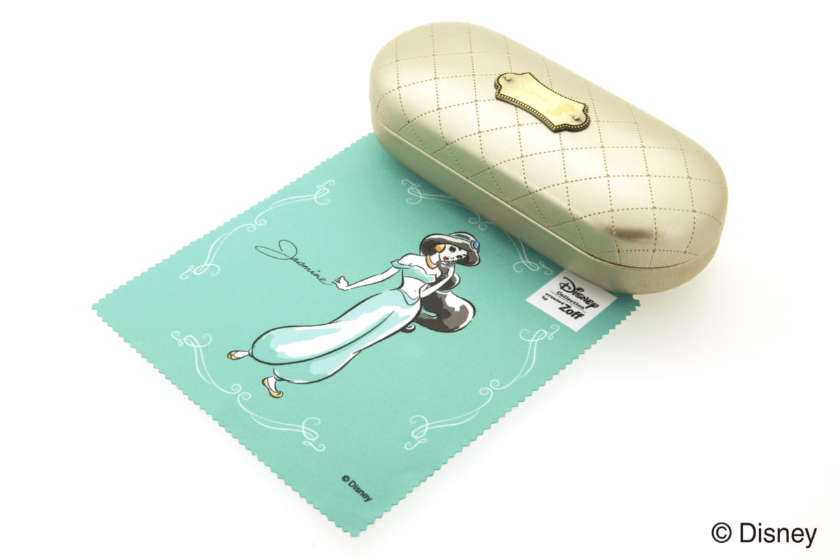 ジャスミンとアリエルモチーフのメガネ！Zoff ディズニーコレクション