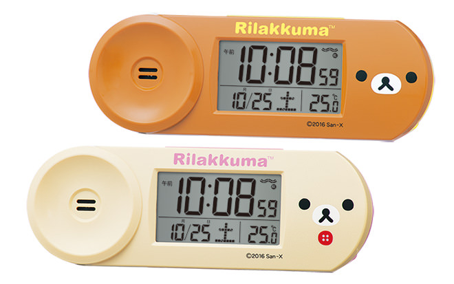 かわいいのに威力抜群！セイコークロック「リラックマ＆コリラックマ