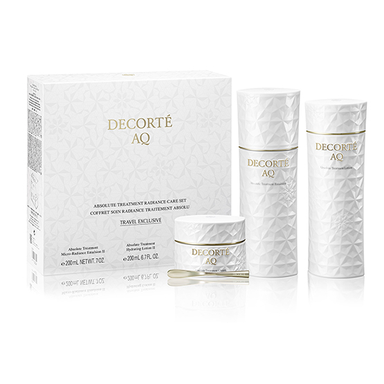 DECORTÉ AQ ABSOLUTE TREATMENT RADIANCE CARE SET | TIAT DUTY FREE's