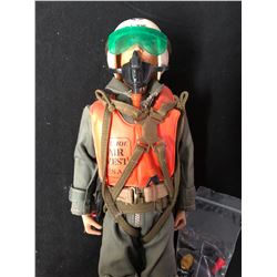 1964 GI Joe SCRAMBLE PILOT Action Figure