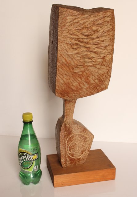 植木茂 抽象彫刻家 木彫像 S2766｜骨董店 のびる 古美術 骨董 和風建具