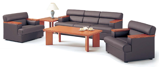 内田洋行(内田洋行) 応接セット 応接用家具 RD-80シリーズ 木肘タイプ