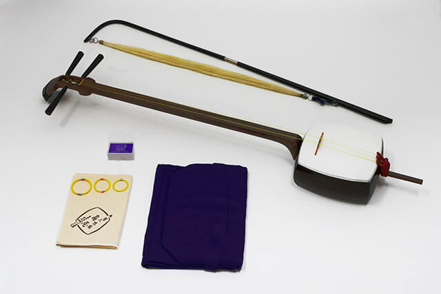 和胡弓 弓 付属品 和胡弓， 竹弓、 付属品