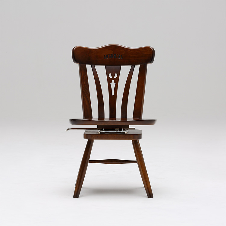 回転式アームレスチェア CC1837 コロニアルウォールナット 通販