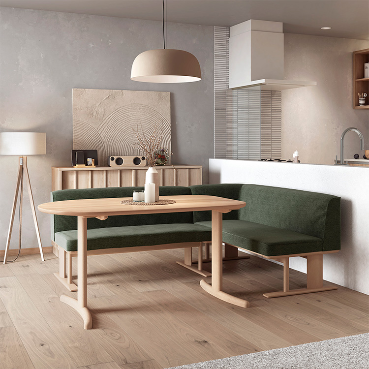 ダイニングテーブル 幅135cm DH8852 ピュアビーチ 通販 | 【公式