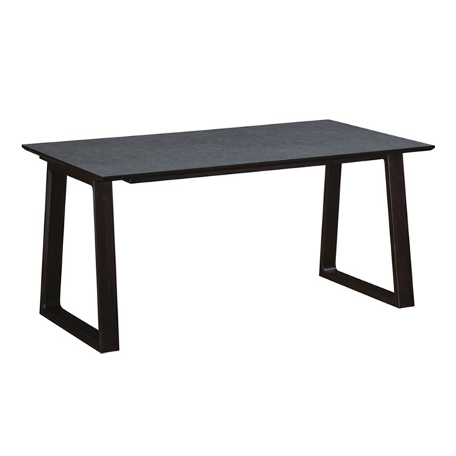 ダイニングテーブル DA5080 アーバンブラック スレートグレー色 通販