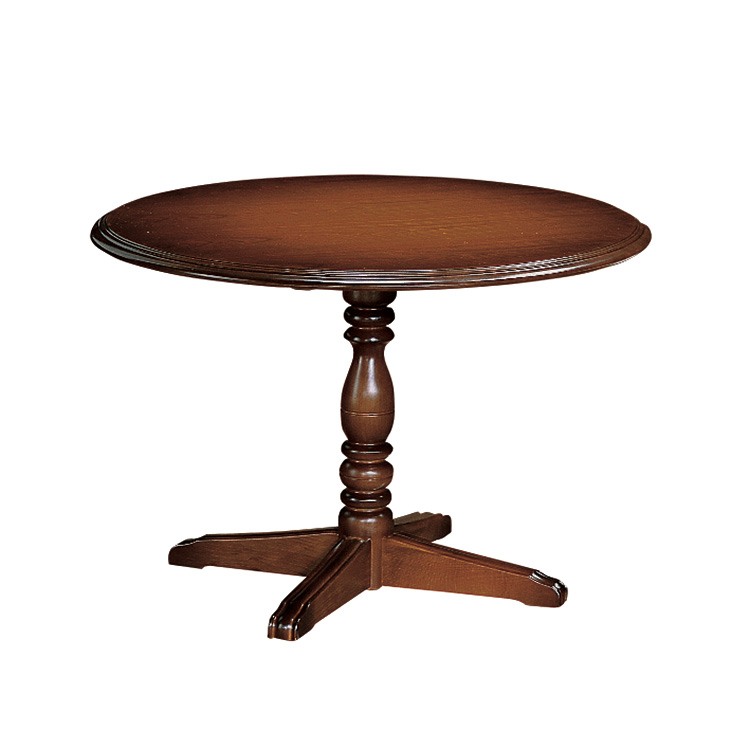 円形ダイニングテーブル 幅120cm コロニアルウォールナット 通販