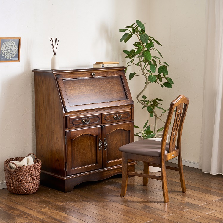 ライティングビューロー QC3001 コロニアルウォールナット 通販