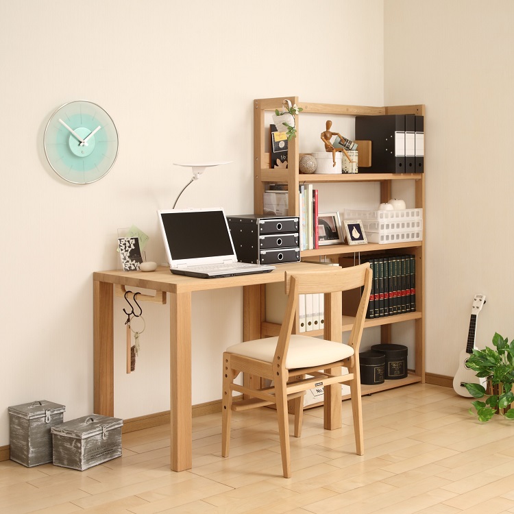 Buona scelta 書棚 オープンタイプ 幅105cm QT3085 ピュアオーク 通販