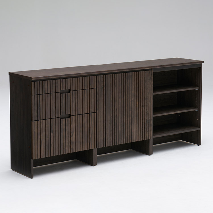 サイドボード（板扉） QW8000 スモークドオークKR 通販 | 【公式