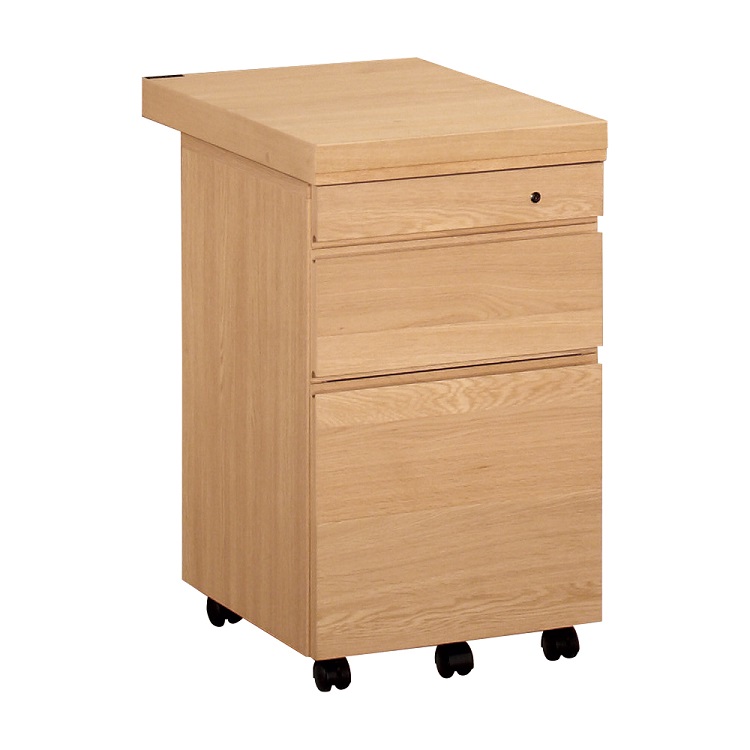 Buona scelta デスクワゴン 幅40.8cm(デスク奥行60cm用) ST0057 モカ