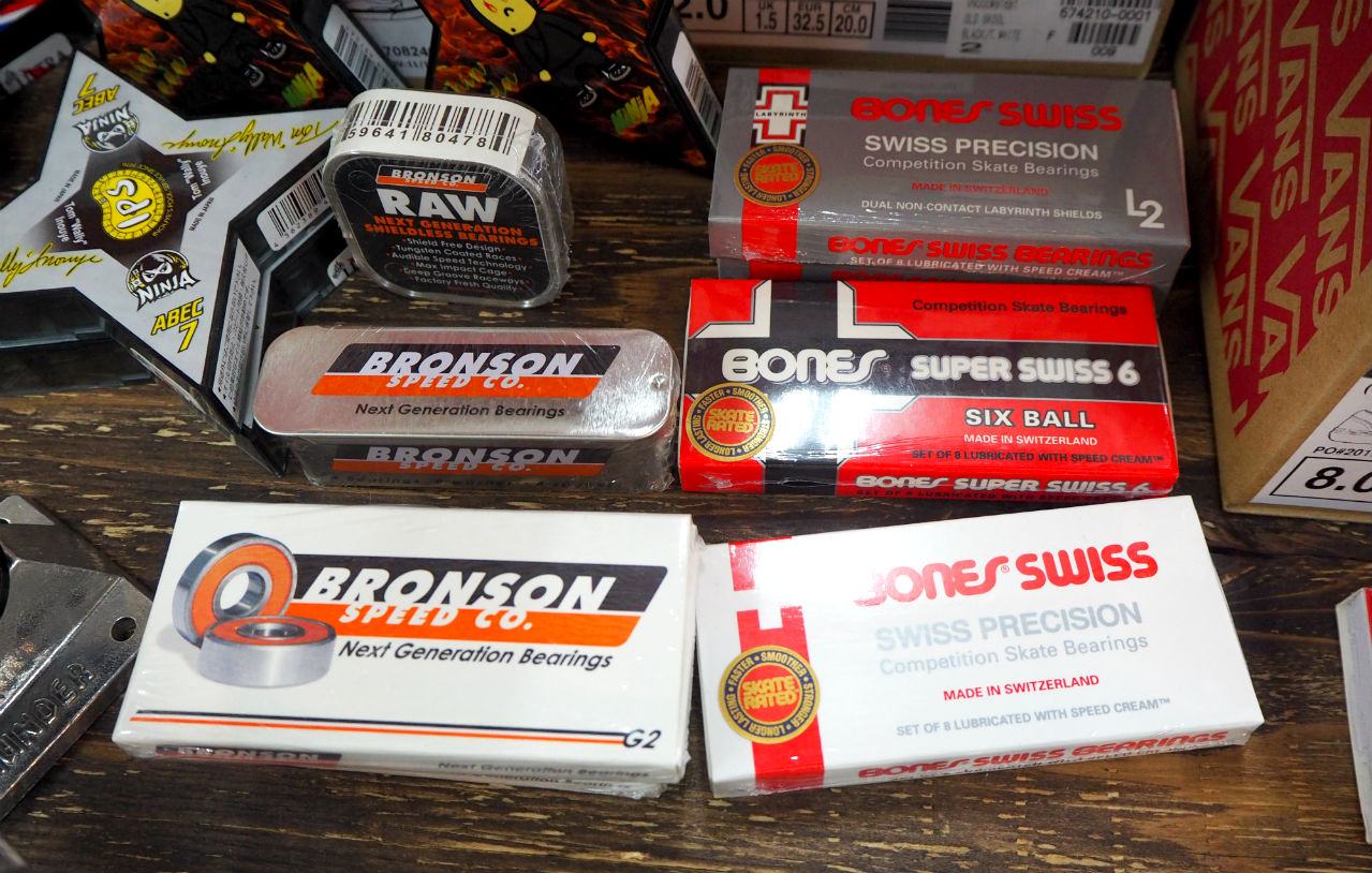 BONESベアリングの選び方 SWISS6の回転力 | EKL SKATE PARK