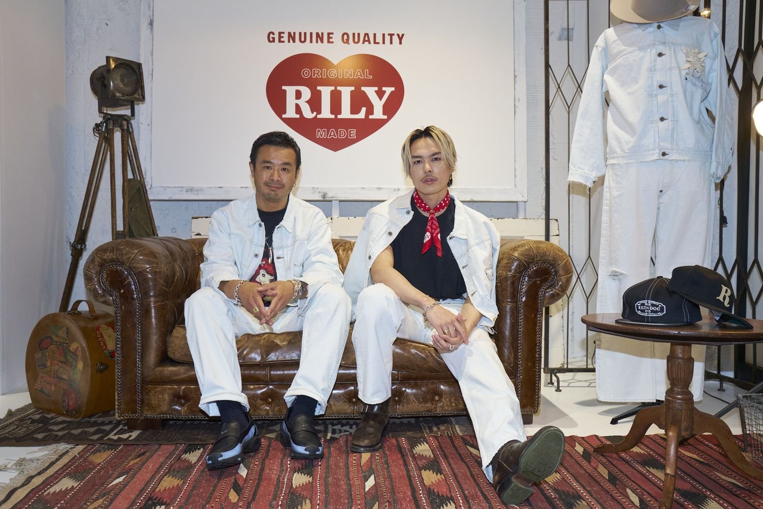 今市隆二 RILY 刺繍スタジャン レッド/ホワイト 2026年最新】今市隆二