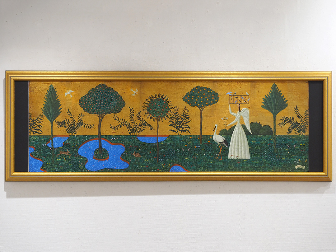 鳥の楽園」北見隆 | ギャラリー枝香庵