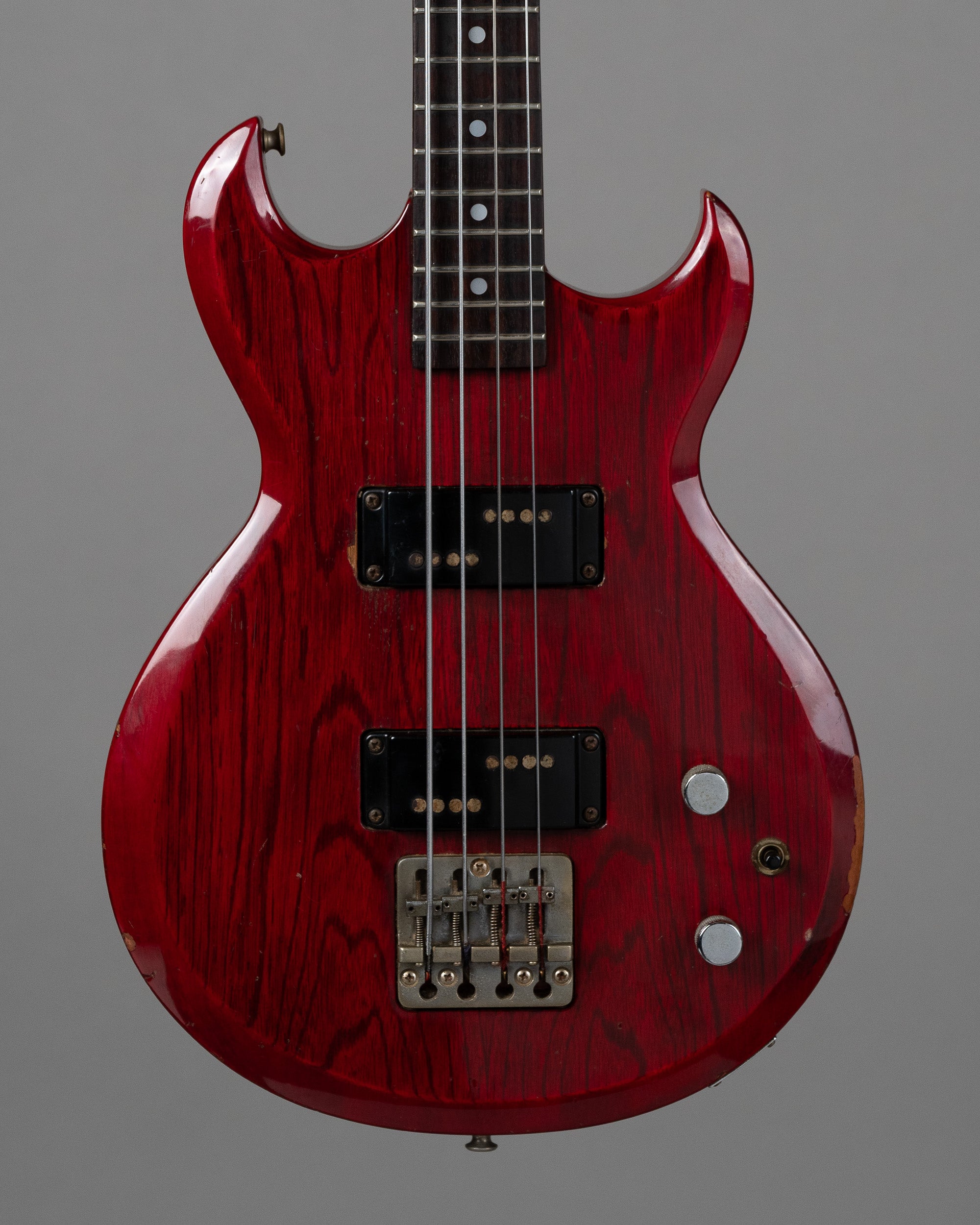 1985 Aria Pro II CBS Cardinal Deluxe Bass (Japan, Trans Cherry)