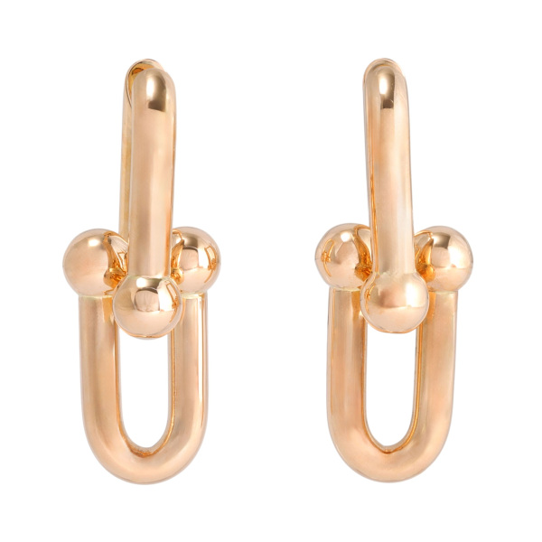 中古] ティファニー ハードウェア ミディアムリンク 73584582 ピアス