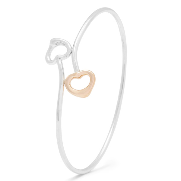 ティファニー 希少 ブルー エナメル バングル ブレスレット 925 PE7fe