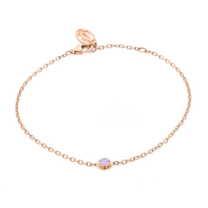 中古] カルティエ ダムール（ディアマン レジェ） ピンクサファイア