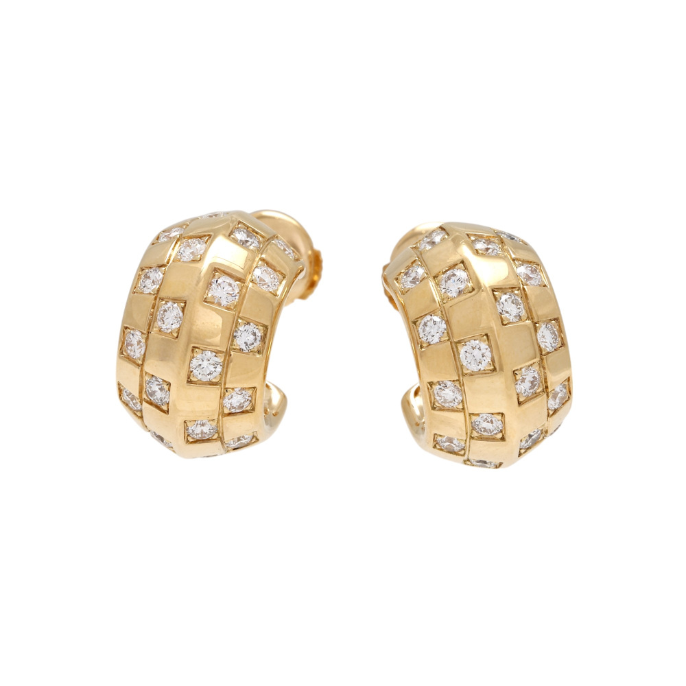 中古] ルイ・ヴィトン ル ダミエ ドゥ ルイ・ヴィトン Q16521 ピアス