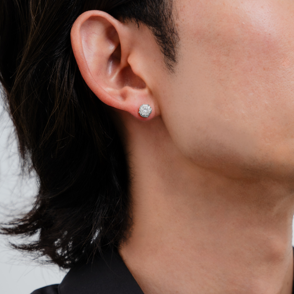 新品] ユキザキ レガリア プラチナ ダイヤモンド ピアス YMR294025