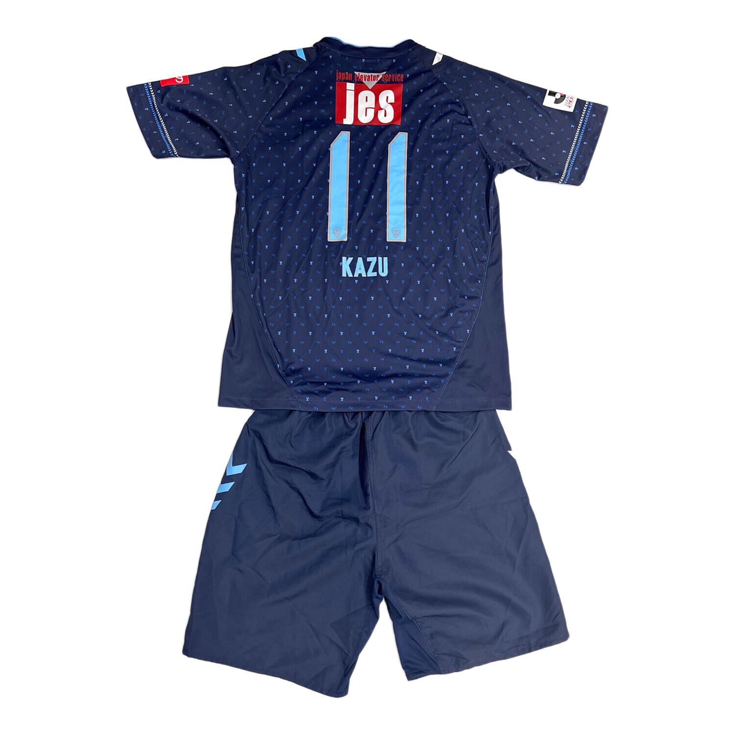 横浜FC (ヨコハマエフシー) サッカーユニフォーム メンズ XO ネイビー