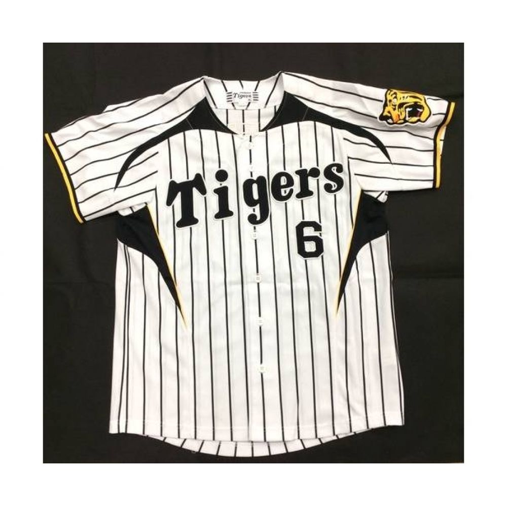 阪神タイガース 【6】金本知憲 ホーム用レプリカユニフォーム ホワイト