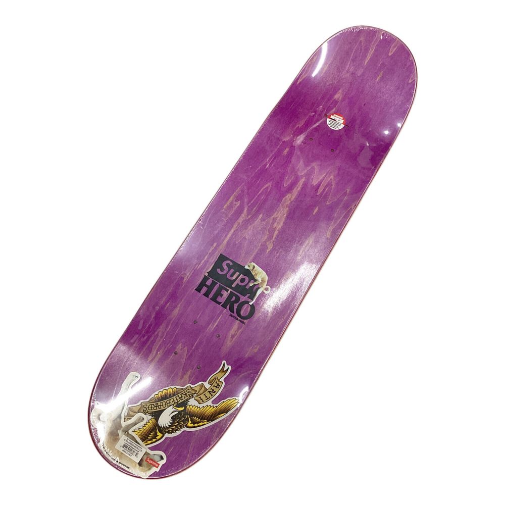 SUPREME (シュプリーム) スケートボード パープル デッキのみ 8.25