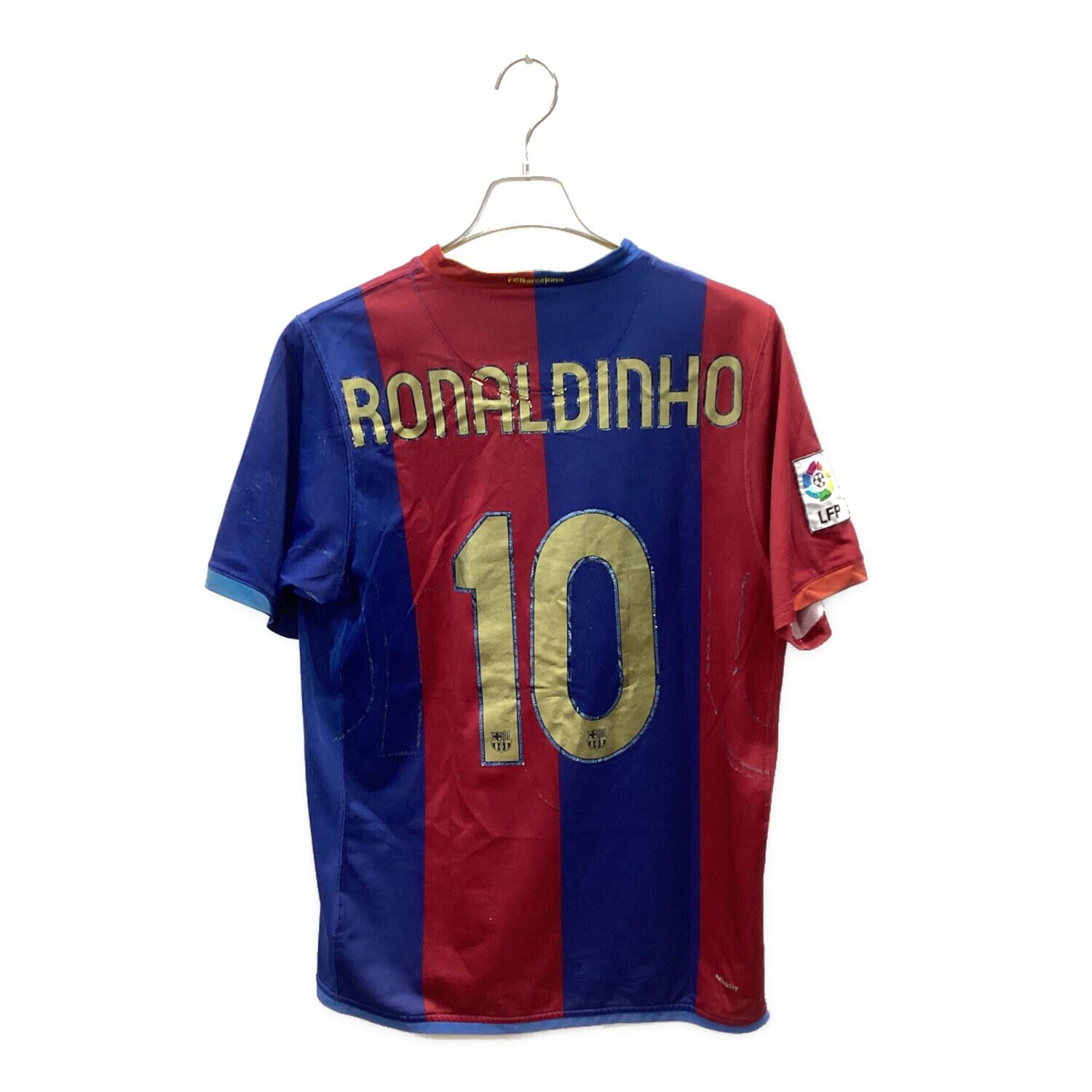 FCバルセロナ サッカーユニフォーム メンズ SIZE M ブルー×レッド 06