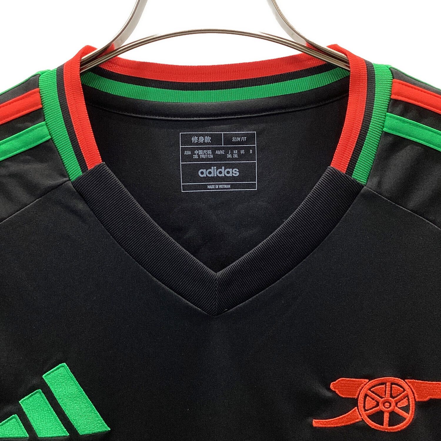 アーセナルFC サッカーユニフォーム メンズ SIZE 3XL ブラック 19番