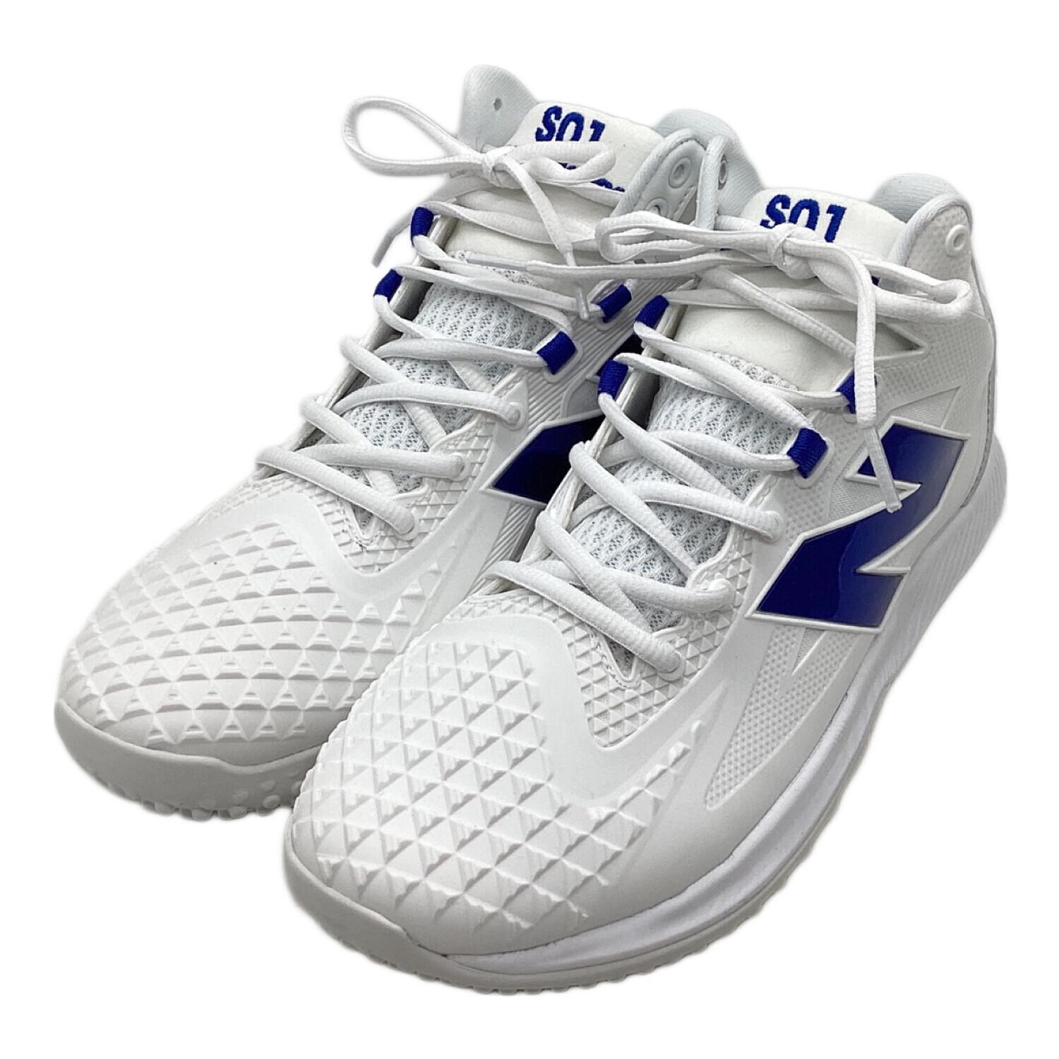 NEW BALANCE (ニューバランス) 野球 SIZE 28cm ホワイト×ブルー