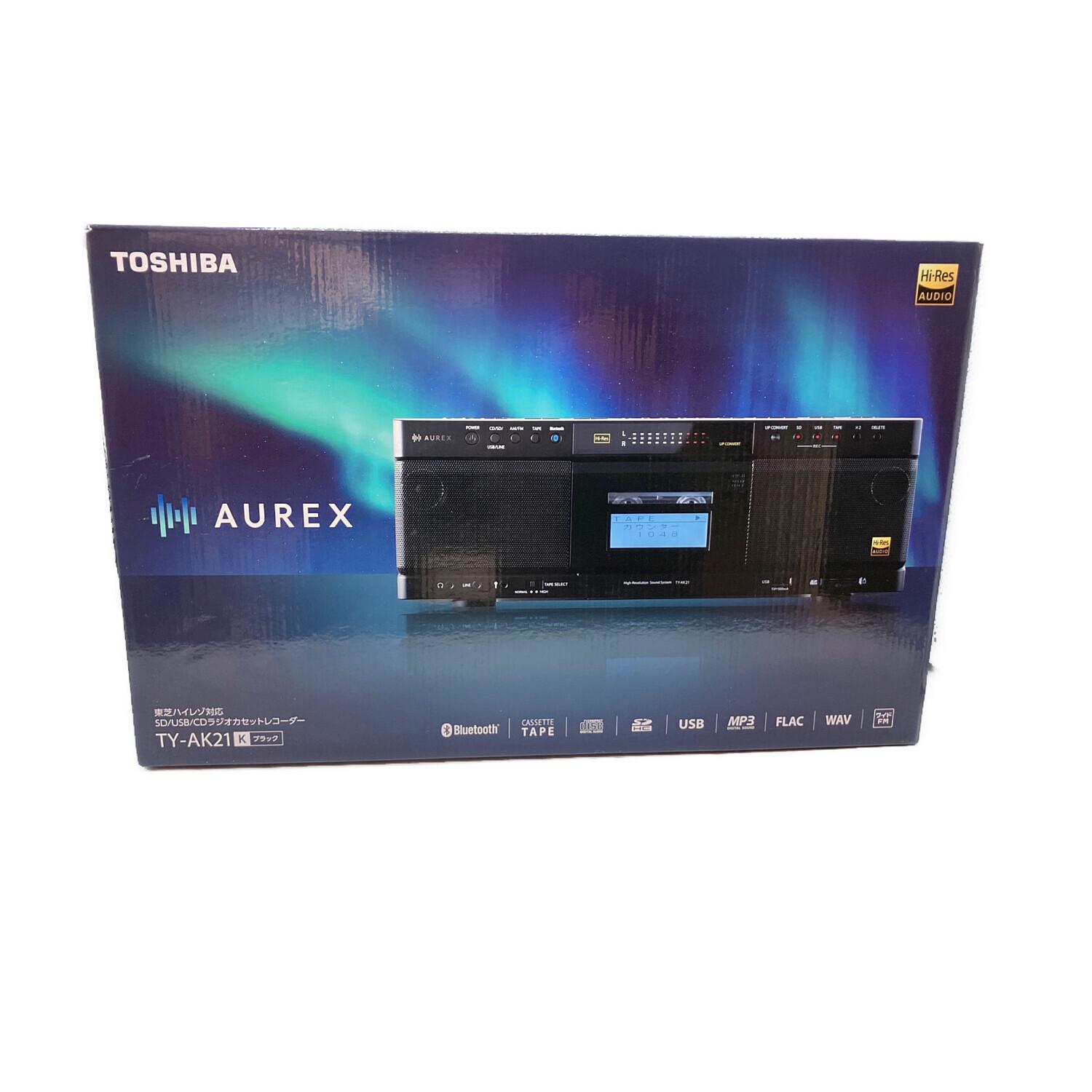 TOSHIBA (トウシバ) CDラジカセ TY-AK21 2025年製 動作確認済